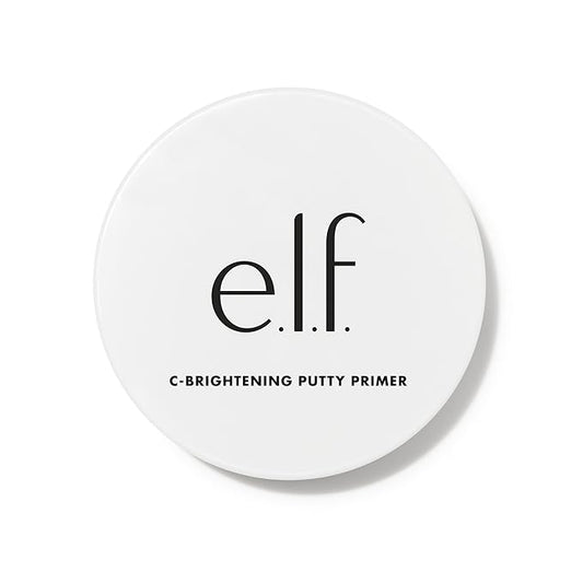 e.l.f. C-Brightening Putty Primer, Makeup Primer For Brightening & Evening Out Skin Tone, Enriched With Vitamin C, Universal Sheer (Packaging May Vary)