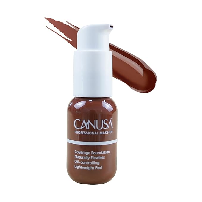 CANUSA Flawless Liquid Foundation (D2 Chocolate Brown)