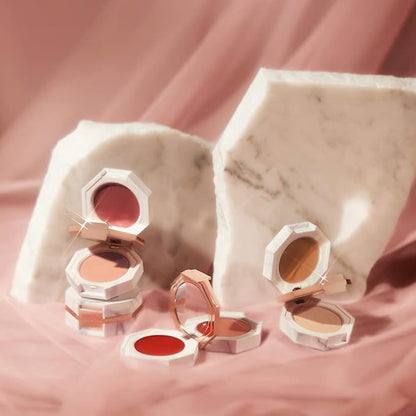 DEARDAHLIA Dear Dahlia Paradise Dual Palette Strawberry Delight Overseas Products Paradise Dual Palette, #Caramel Slice_Vegan & Clean Beauty, made in Korea