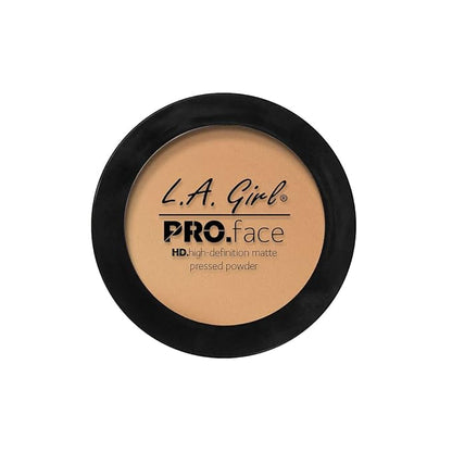 L.A. Girl Pro.Face Matte Pressed Powder, Medium Beige GPP609