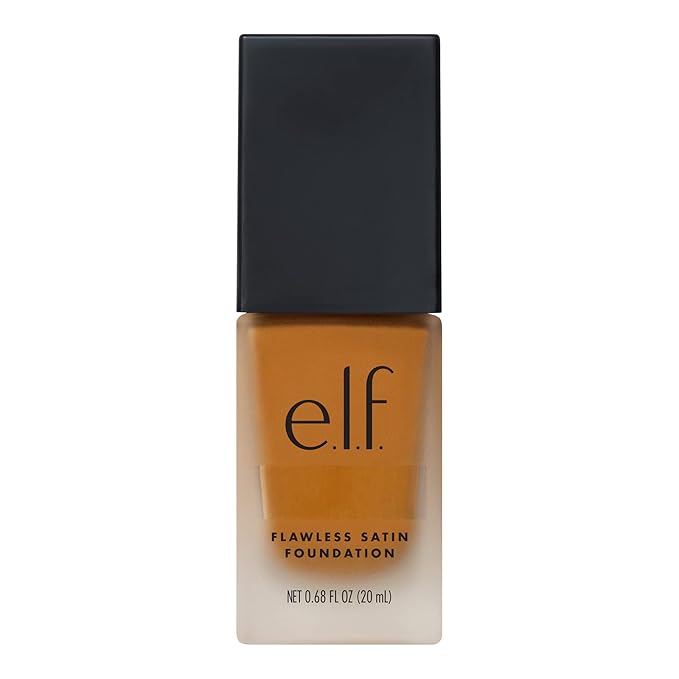 e.l.f. Flawless Finish Foundation, Lightweight & Medium Coverage, Semi-Matte Finish, Chai, 0.68 Fl Oz (20mL) (Pack of 2)