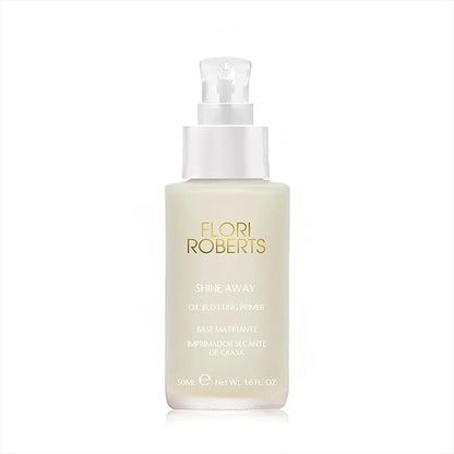 Shine Away Oil Blotting Primer by Flori Roberts, Long Lasting Oil and Shine Control, Flawless Complexion for Women of Color or Darker Skin Tones