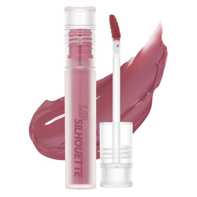 I'M MEME Gloss Tint - Lip Silhouette 10 Mauve Chiffon | Highly Pigmented, Long Lasting, Hydrating & Moisturizing, Light-weight, Glossy Finish, Buildable, Nourishing, 4ml