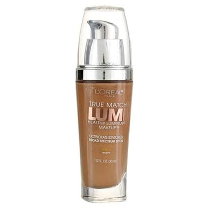 L'Oreal Paris True Match Lumi Healthy Luminous Makeup, W6 Sun Beige, 1 fl; oz.