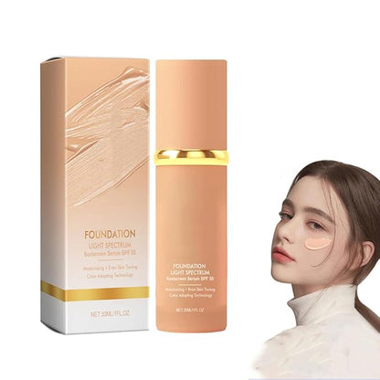 Imaginaryl Concealer, Imaginaryl Makeup, 4-in-1 Imaginaryl Foundation - Medium Coverage with SPF 50+ Light, Moisturizing Foundation (1-PCS, One Size)