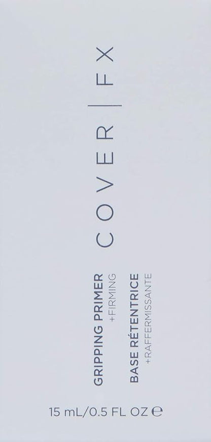 Cover FX Makeup Foundation Gripping Primer, Tighten & Firm Skin Complexion - Travel Size, 0.5 Fl Oz