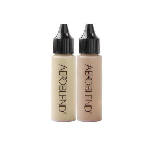 Bronze and Glow - Aeroblend Airbrush Highlighter and Bronzer Bundle