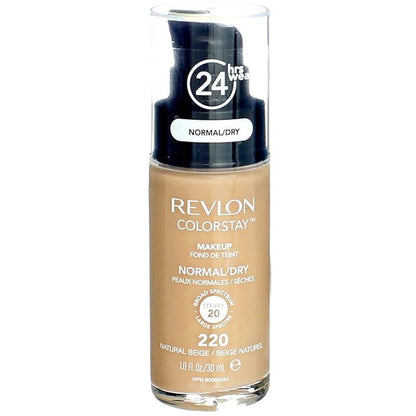 Pack of 3 Revlon ColorStay Makeup for Normal/Dry Skin Skin SPF 20, Medium Beige (240)