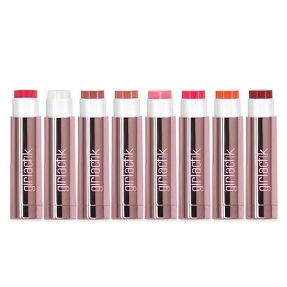 Girlactik Jello Gloss Balm – Hydrating Lip Gloss with Natural Shine, Pink Lemonade Scent, Moisturizing, and Smooth, Perfect for Everyday Lip Care with a Glossy Finish, 0.15 oz (Rosie)