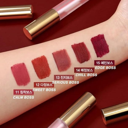 BBIA Glow Lip Tint (#00 ROSY) + Last Velvet Tint (V11 CALM BOSS) Bundle SET