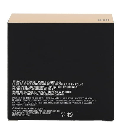 MAC Studio Fix Powder Plus Foundation - NC40 Foundation Women 0.52 oz