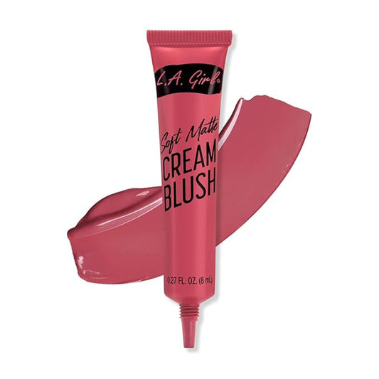 L.A. Girl Soft Matte Cream Blush, Kiss Up GBL444