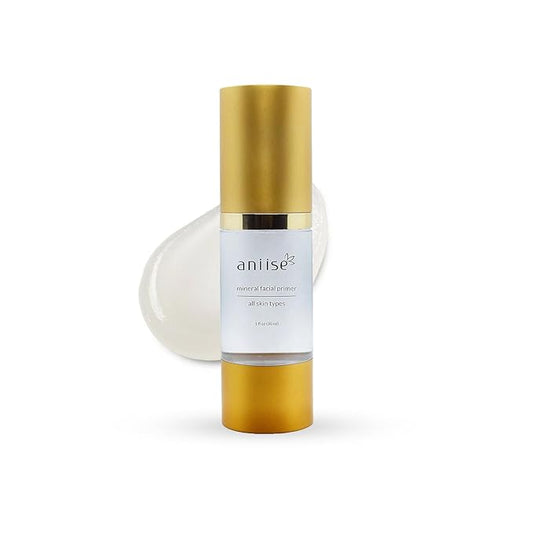 Mineral Makeup Facial Foundation Primer - Nourishing, Long-lasting, and Lightweight - Paraben Free, Cruelty-Free - Suitable for All Skin Types – 1 Fl oz (30 ml)