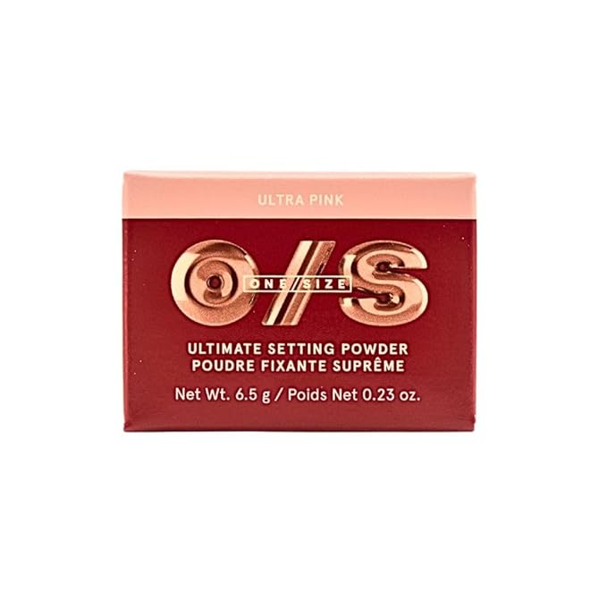 One Size Ultimate Blurring Setting Powder Travel Size - Ultra Pink - for Fair to Medium Skin Tones