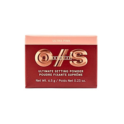 One Size Ultimate Blurring Setting Powder Travel Size - Ultra Pink - for Fair to Medium Skin Tones