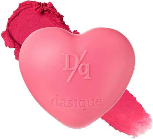 dasique Souffle Color Pot #11 Cherry Custard – Makeup Blush, Buildable Silky-Smooth Texture, Build-In Mini Brush, Multi-Use For Cheek and Lip