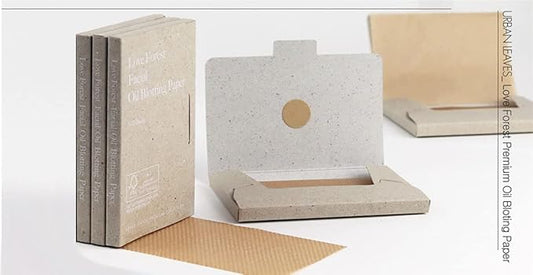 Premium Collection Oil Control Paper, Blotting Paper , Absorbing Sheets for Oily Skin Care (size 3.5inch x 2.4inch) Made in Korea (Love Forest) AJ12