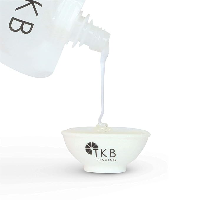 TKB High Shine Lip Gloss Top Coat (G-Grade)| Lip Oil, High Shine, Ready To Wear Clear Lip Gloss, DIY Lip Gloss, Mineral Oil Free 5.5oz (156g)