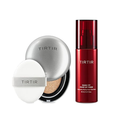 TIRTIR Silver Cushion Foundation 21N & Red Fixer