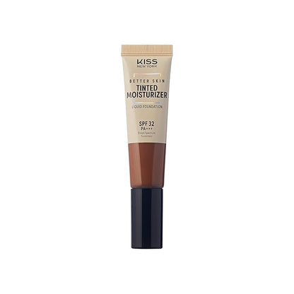 Tinted Moisturizer with SPF 32 PA+++ (Mocha), 12 Hour Hydrating Sunscreen for Face, No White Cast, Natural Radiant Finish, Medium Coverage, With Hyaluronic Acid, Vitamin E, Peptide
