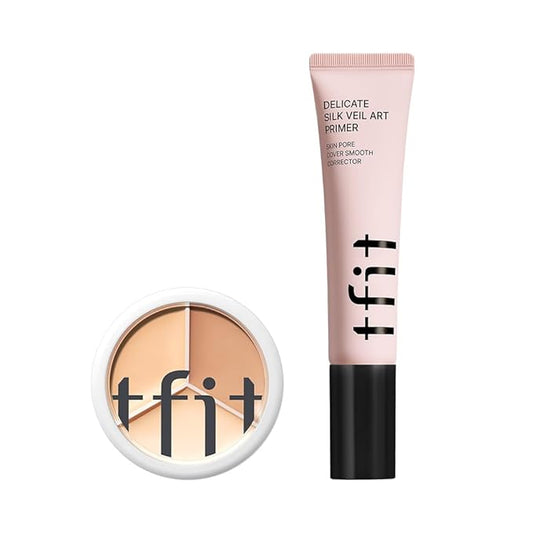 Makeup Duo - Cover Up Pro Concealer + Delicate Silk Veil Art Primer