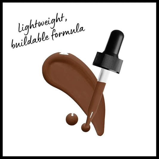 NYX PROFESSIONAL MAKEUP Total Control Pro Drop Foundation, Skin-True Buildable Coverage - Cocoa