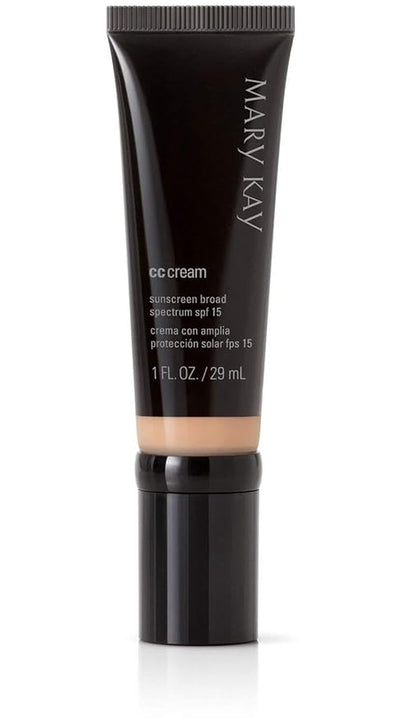 Mary Kay CC Cream: Lightweight Moisturizer & Sunscreen SPF 15 for All Skin Types (1 Fl Oz)