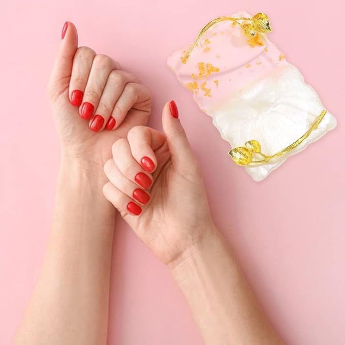 ikasus Art Palette Fashion Delicate Palette Noble Beautiful Palette Nail Enhancement Tool for Display and Props Shooting Type 3