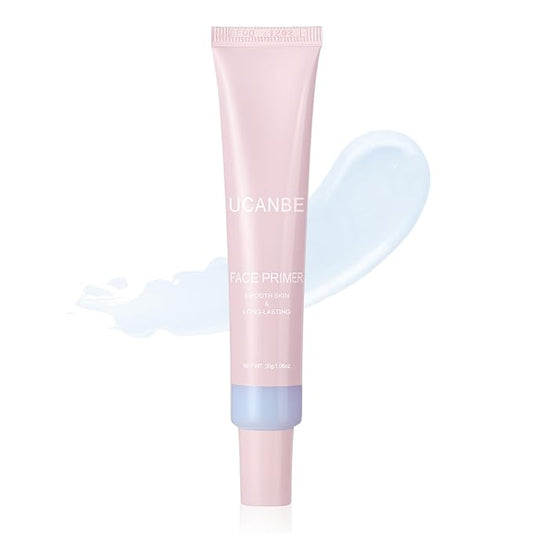 UCANBE Hydrating Face Primer: Smooth Lightweight Skin Primers - Moisturizes Long-lasting Makeup Primer For Flawless, Soothes Dry Skin（Blue，1.06 Oz）