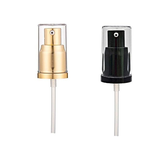 （3 colors）2 Pack Foundation Pump Replacement for MAC and EL Double Wear(Gold/Black)