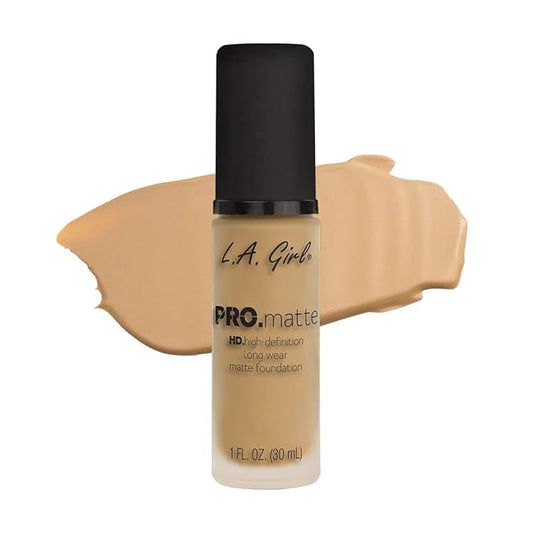 L.A. Girl Pro Matte Foundation, Beige, One Size