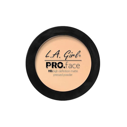 L.A. Girl Pro.Face Matte Pressed Powder, Creamy Natural GPP604