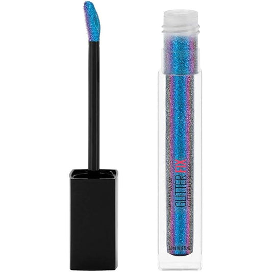 Maybelline New York Lip Studio Glitter Fix Glitter Lip Gloss Makeup, Steamy Nights, 0.17 fl. oz.