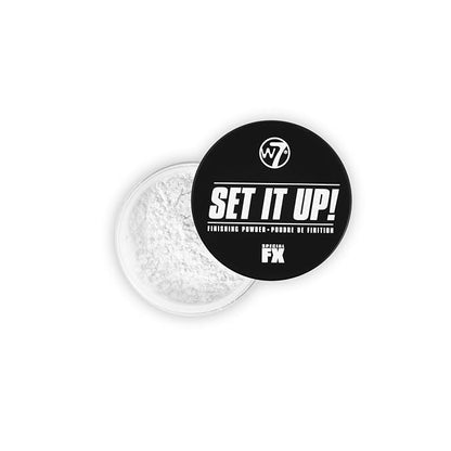 W7 Set It Up Loose Setting Powder - Weightless Translucent Blurring Powder For All Skin Tones - 2 Pack