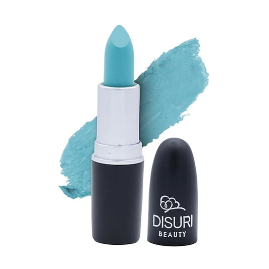 Matte Bullet Long Wear Lipstick - Vegan and Cruelty-Free - Smudge and Waterproof Matte Lipstick with Moisturizing Formula - All Day Comfort - (Aqua Bloom #21)