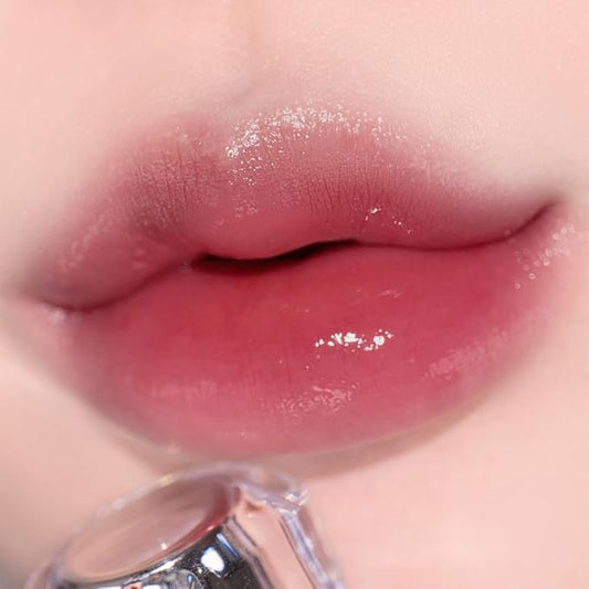 Lip Potion Aqua Glow No.6 Grape Sherbet | Hydrating, Non-Sticky Gloss with Sheer Radiance | 0.3 Oz