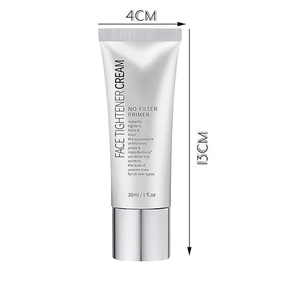 Face Tightener No-Filter Primer,Face Tightener Cream for before Makeup,Skin Tightening Primer Makeup Blurring