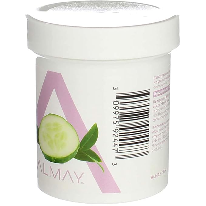 Almay Eye Makeup Remover Pads, Oil Free, Pack Of 2(80 pads each)