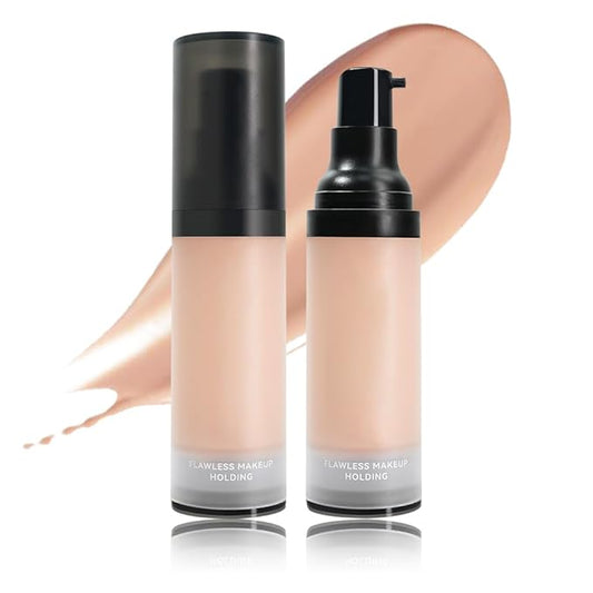 Liquid Full Coverage Matte Foundation, 6 Colors Blendable Light Medium Nude Beige Pink Orange Flawless Concealer for Face Makeup, Oil Control, Lightweight, Blurring Cover Uneven Skin Tone (03#, 30ml)
