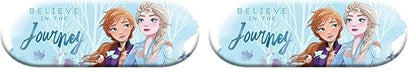 Markwins Disney Frozen Adventure Lip and Face Tin - Tin Canister with 11-Pops of Colour and Accessories for Lips and Face - Makeup Set for Kids - Gift for Girls (Pack of 2)