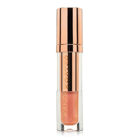 Kandi Koated Glaze Illuminating Lip Shine [Sweetness] Vegan Lip Gloss | Hydrating Lip Glaze with Paraben-Free, Cruelty-Free Formula, Sheer Color | Beauty & Makeup