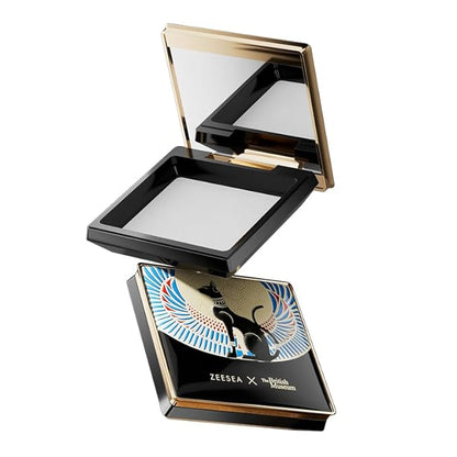 ZEESEA Pressed Powder Long Lasting Oil Control Facial Finishing Brighten Setting Powder Multi-use Foundation(#03 Translucent)