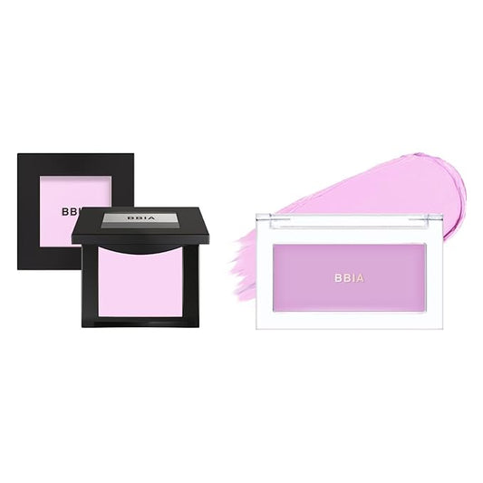 BBIA Last Blush #02 LAVENDER BLOSSOM + Ready To Wear Downy Cheek Cream Blush #04 DOWNY LAVENDER Bundle SET