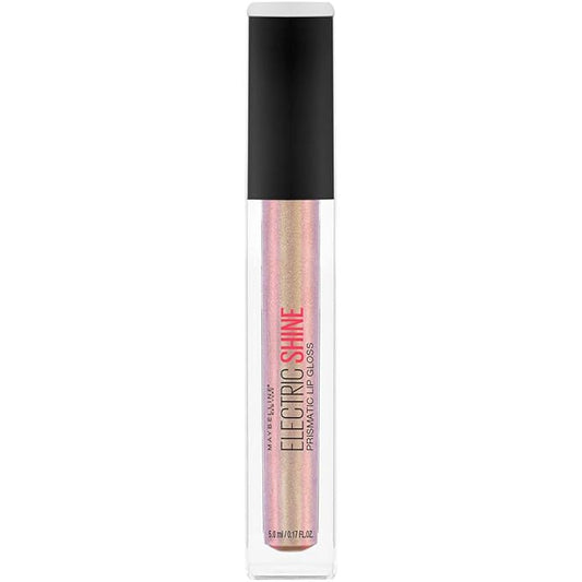 Maybelline New York Lip Studio Electric Shine Prismatic Lip Gloss Makeup, Moonlit Metal, 0.17 fl. oz.