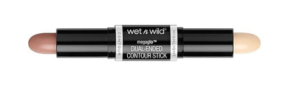 wet n wild MegaGlo Dual-Ended Contour Stick Medium/Tan, Cruelty-Free