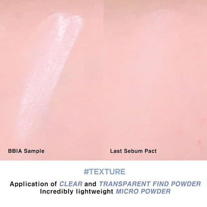 BBIA Last Skin Foundation (#00 IVORY BEIGE) + Last Sebum Pact BUNDLE SET/Medium Coverage & Semi-Matte Finish Liquid Foundation and Sebum Control Makeup Pressed Powder Pact