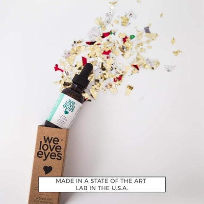 We Love Eyes - 100% All Natural Tea Tree Makeup Remover Oil - Effortlessly remove waterproof makeup and eyeliner - Made with Australian Tea Tree - Cruelty Free - Vegan