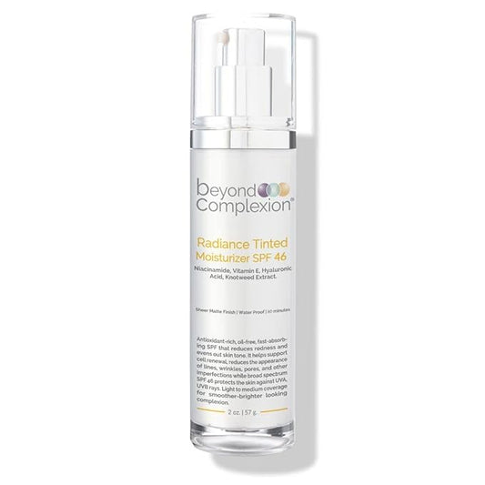Radiance Tinted Moisturizer SPF 46 - Oil-Free Tinted Moisturizer that Adapts to Your Skin Color to Enhance Skin Tone with Long-Lasting Hydration