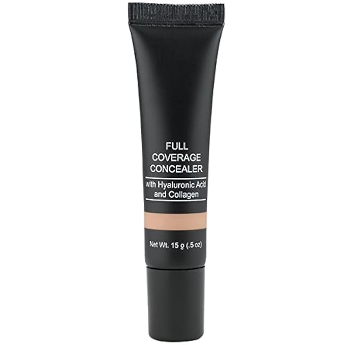 Jolie Full Coverage Concealer W/Hyaluronic Acid & Collagen 15 g (Medium)