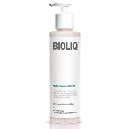 Clean Micellar Milk - Nourishing Skincare with Cottonseed Oil, Rice Milk & Eyebright Extract, Makeup Removal & Dark Circle Reduction - 135ml